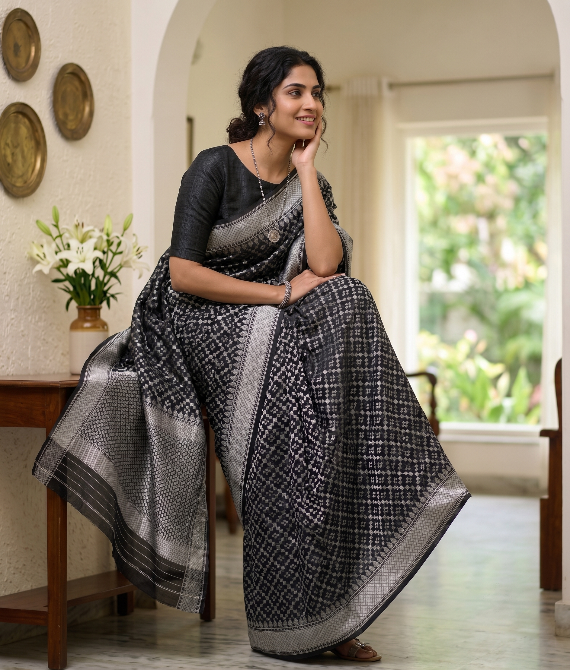 Banarasi Cotton Handloom Saree