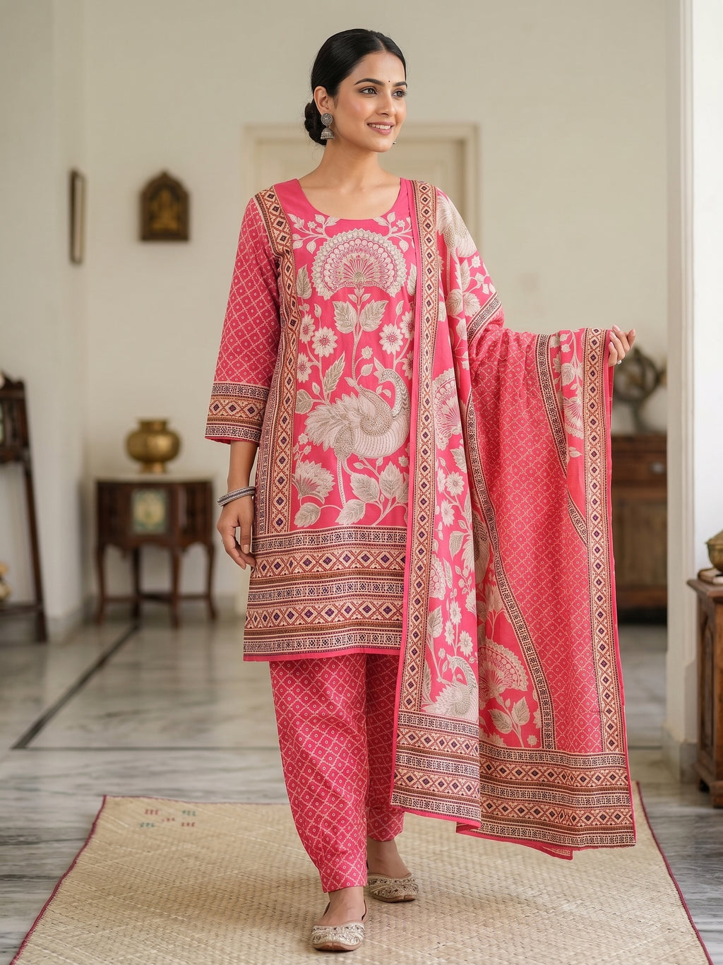 Light Pink Farshi Sawar Set