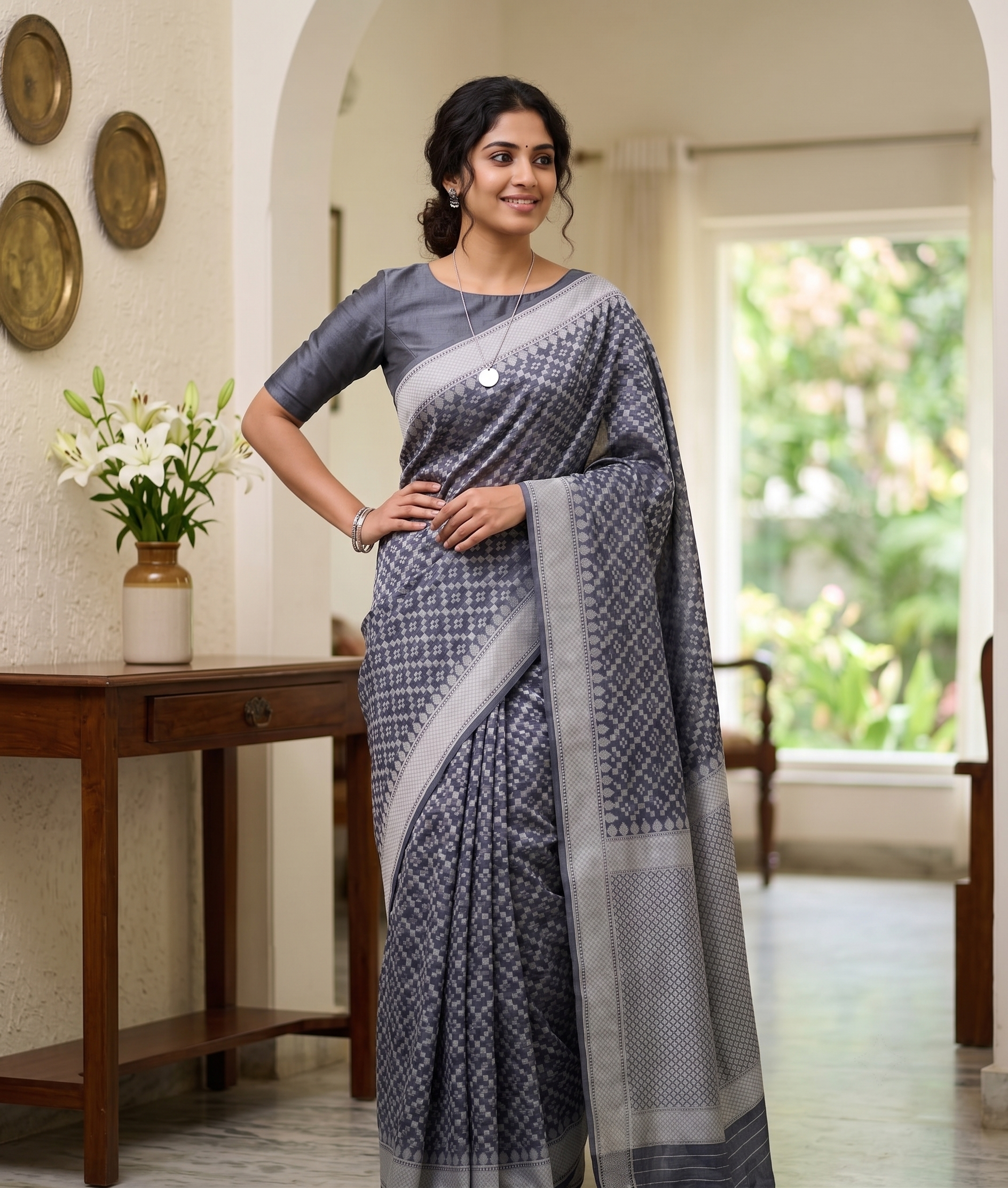 Banarasi Cotton Handloom Saree